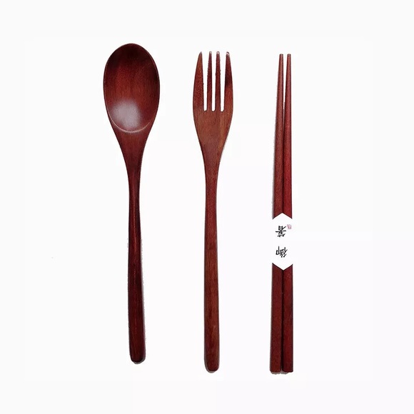 4/$32 Premium Wooden Utensils Set - Picture 5 of 5
